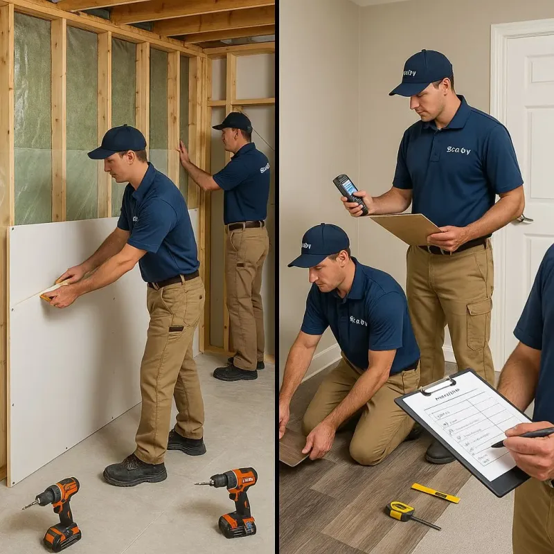 Repairs and Reconstruction process in Kyle, TX