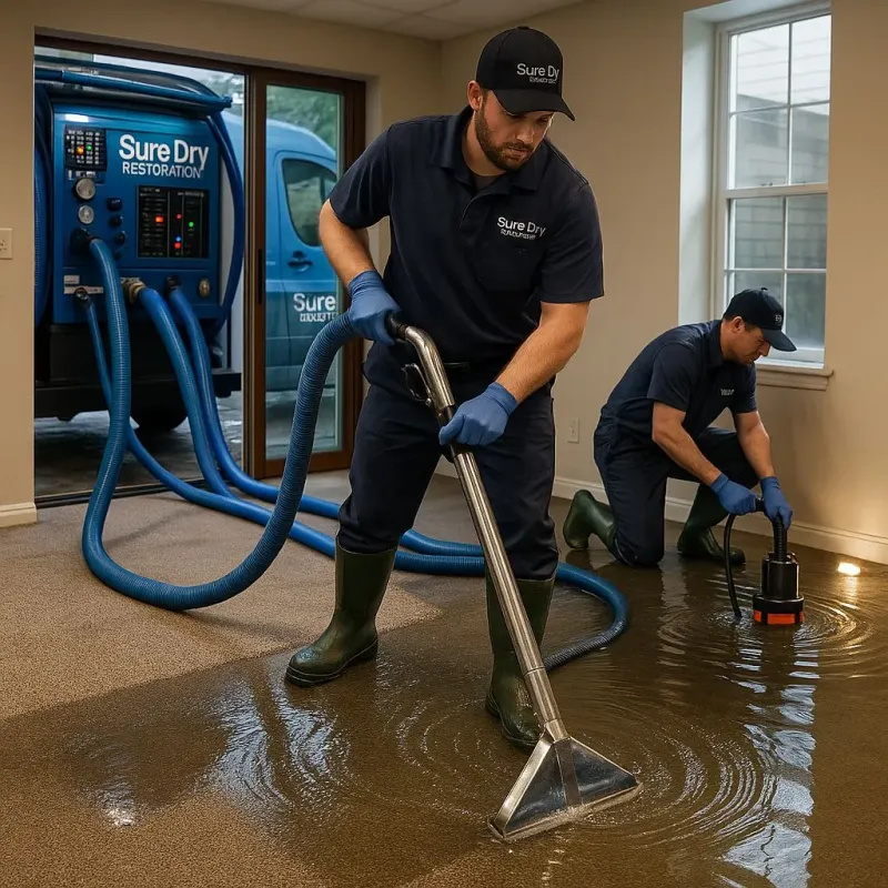 Water Extraction and Removal process in Kyle, TX